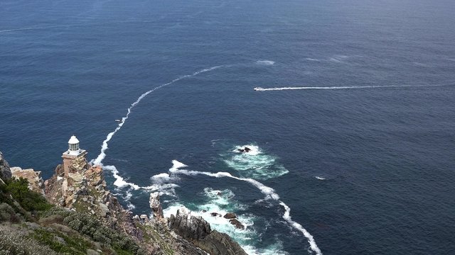 Cape Point (Cape Peninsula, South Africa) as 4K footage