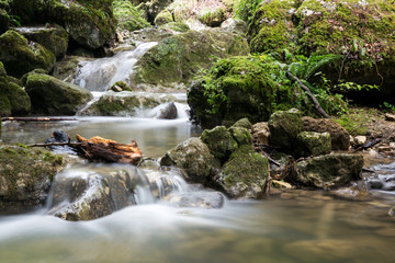 Mystischer Wasserfall