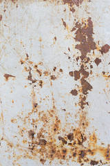 Rust texture as metal plate background.