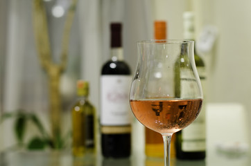 Rose wine