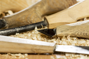 Carpenter's workplace