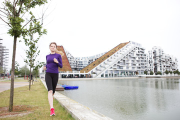 Fototapeta premium running in Copenhagen