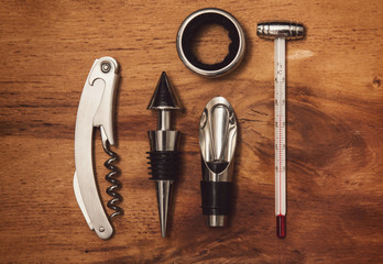 Different wine tools