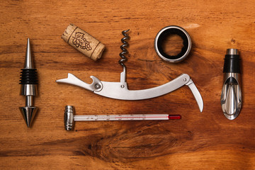 Different wine tools
