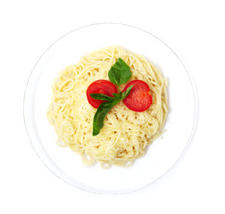 Cooked spaghetti