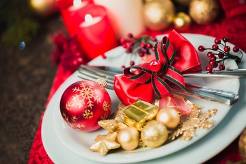 New, year, food.