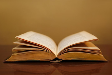 book on the desk