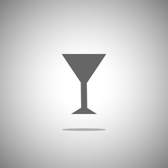Drink glass icon