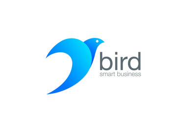 Bird Logo abstract design vector template...Business success log