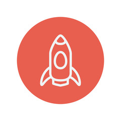 Business start-up thin line icon