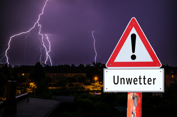 Achtung Unwetter