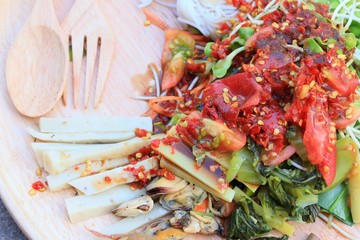 salad spicy young green sunflowers seedling - asia food