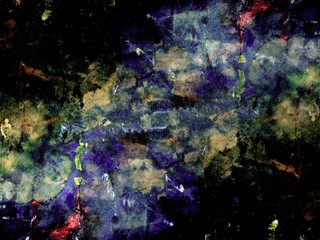 Abstract Painting with beautiful colors