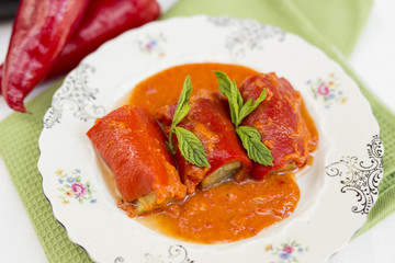 Turkish Stuffed Peppers