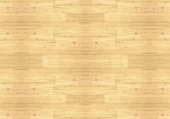 Hardwood maple basketball court floor viewed from above 