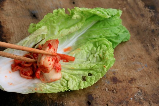 Kimchi cabbage  - korean food