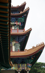 Roof detail, Po Lin Monastery, Lantau Island