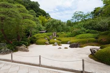 鎌倉　明月院の石庭
