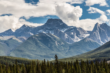 Majestic Rocky Mountains by Canmore
