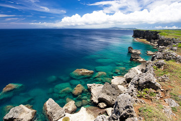 沖縄の絶景・残波岬

