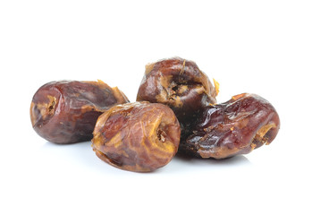 Date Palm on white background