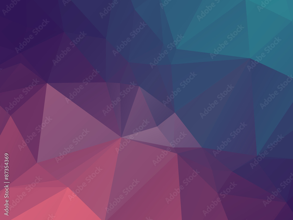 Wall mural purple background triangular triangle