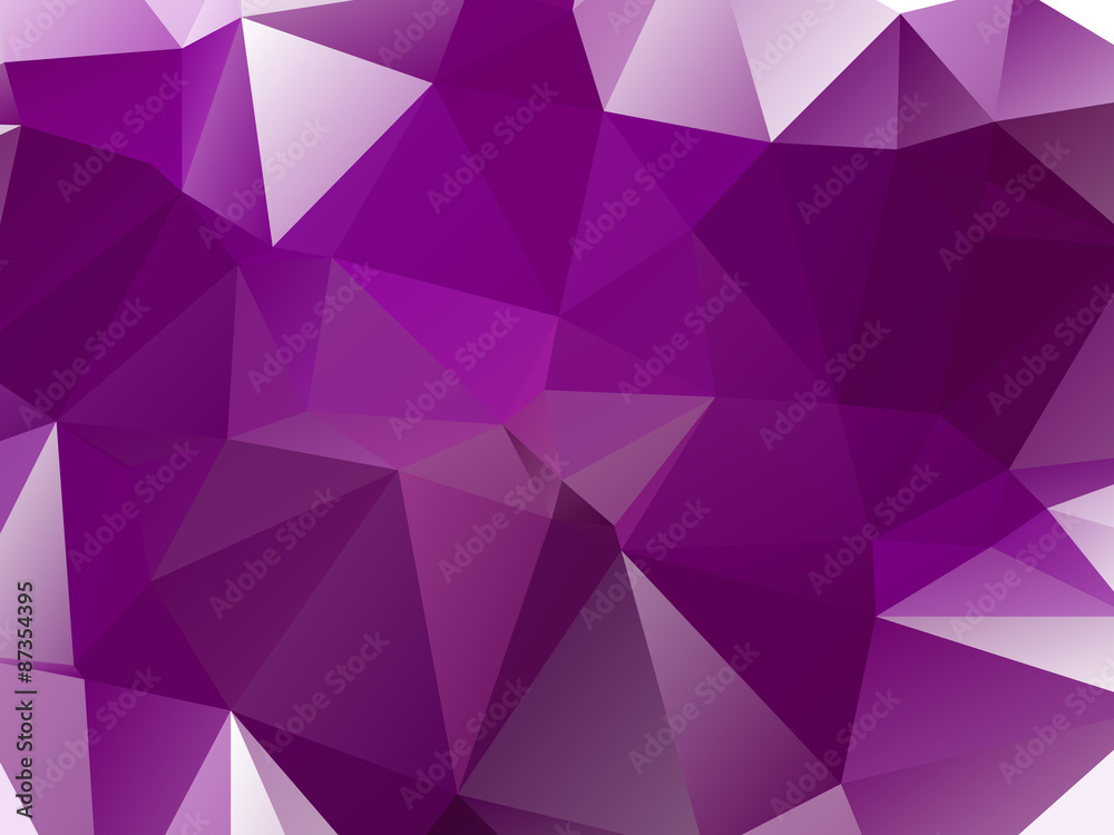 Wall mural purple background triangular triangle