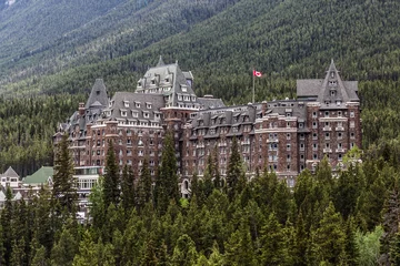 Fototapeten The Castle of Banff - Fairmont Spring Hotel © Jairo Rene Leiva