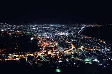 絶景の函館山夜景