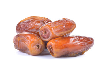 Date Palm on white background
