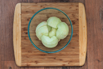 Ingredients for cake. Apple