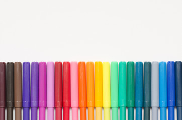 Obraz premium multicolored sketch pens