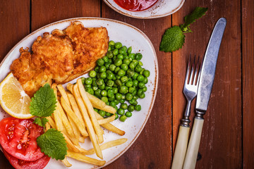 Fish and chips