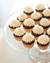 Cup-cakes close-up 