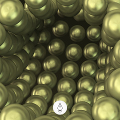 Vector futuristic tech background. 