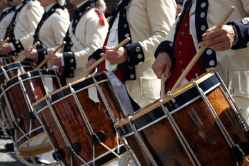 Independence Day Parade, Boston, USA..
