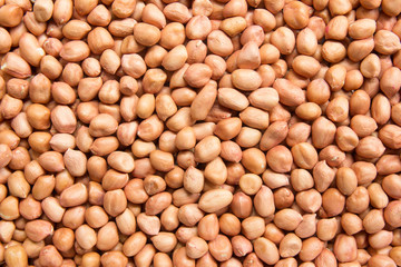 raw peanuts background