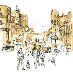 urban sketch