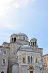 Obraz premium Sinagoga di Trieste