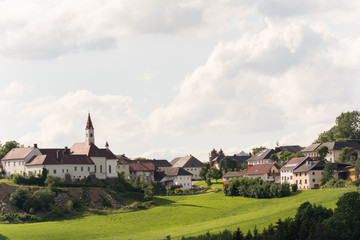 Schloss Götzendorf und Ort - Austria
