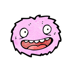 little pink furball monster