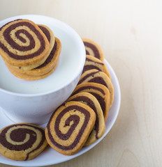 spiral cookies