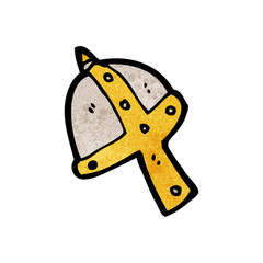 cartoon medieval helmet