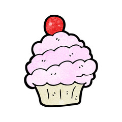 cartoon cupcake