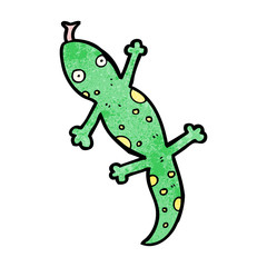 cartoon lizard
