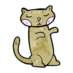 cute cartoon cat