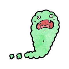 cartoon cloud ghost