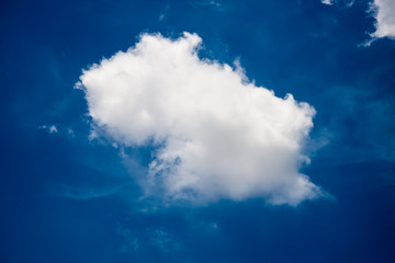 Obraz na płótnie Canvas clouds in blue sky.