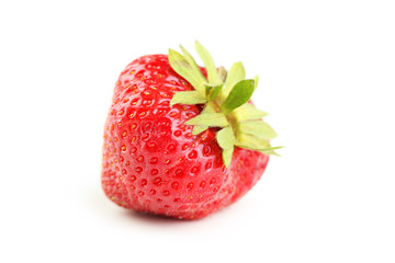 Strawberry isolated on a white