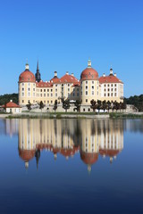 Fototapeta na wymiar Jagdschloss Moritzburg